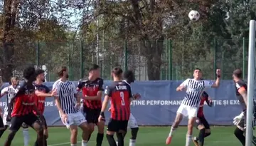 U Cluj, prea puternică pentru CS Gloria Bistrița. Echipa din Liga 2 a cedat pe terenul ”studenților”