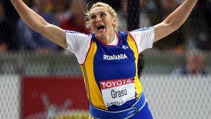 Grasu a primit medalia de bronz de la CM de atletism din 2007
