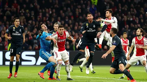 FOTO & VIDEO | Premieră istorică în Liga Campionilor! Gol anulat de VAR în Ajax – Real, după o fază controversată