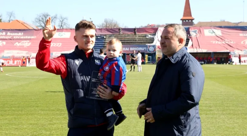 Ionuț Ban, apreciat de FC Bihor înainte de jocul care i-a adus calificarea în play-off. Fundașul nu-și mai poate ajuta colegii din teren în urma veștii șoc primite la începutul anului: ”Viața merge înainte și fără fotbal și cu fotbal!”