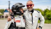Tată și fiică, împreună în raliu! Adrian și Alexandra Teslovan au discuții despre motorsport și când iau masa împreună: „E religie pentru noi”