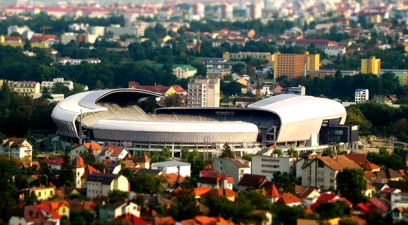 Cluj Arena, ca Santiago Bernabeu și Maracana. Stadionul echipei ”U” Cluj este pregătit să devină spital