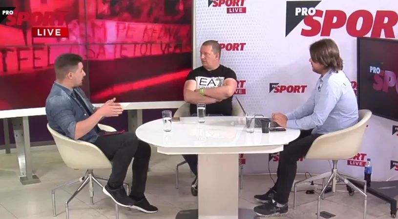 Ionuț Chirilă s-a dezlănțuit la ProSport Live: 