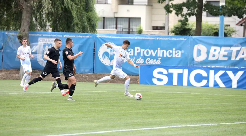 Universitatea Craiova - Viitorul 2-1 | Cristi Bărbuț, „eroul” lui Cristiano Bergodi în cel de-al doilea meci amical! Oltenii, umiliți în prima partidă