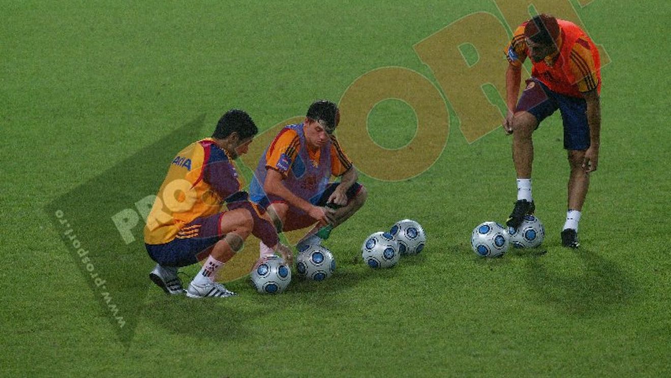 FOTO Antrenamentul naționalei! ** "E imposibil să învingem cu 7-0!"