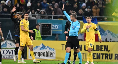 Raportul arbitrului poate fi crucial în deznodământul meciului România - Kosovo