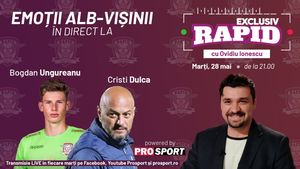 Cristi Dulca și Bogdan Ungureanu, invitați la „EXCLUSIV RAPID” marți, 28 mai, de la ora 21.00