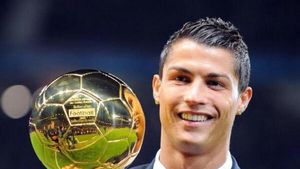 Ronaldo jubilează, Portugalia are motive de teamă! Dovada că există un "blestem al Balonului de Aur"