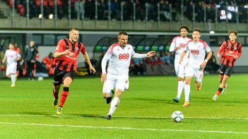 Ovidiu Burcă, laude pentru jucători după partida FK Miercurea Ciuc – Dinamo: ”Am avut personalitate și curaj.” Antrenorul are speranțe că vor veni seriile cu victorii