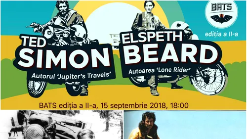 Ocolul Pământului pe motocicletă: cum se călătorea înaintea telefoanelor mobile, de ce să bați lumea în șa la 70 de ani și ce-a auzit femeia care s-a învârtit pe motor în jurul lumii. Ted Simon și Elspeth Beard vin în România