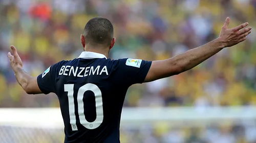 Karim Benzema îl acuză pe Didier Deschamps că selecția sa a fost influențată de cerințele politice