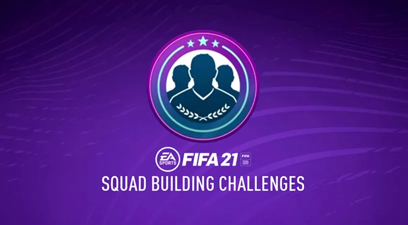 EA Sports a introdus alte două Squad Building Challenges în modul multiplayer din FIFA 21! Cum le puteți completa și cât valorează
