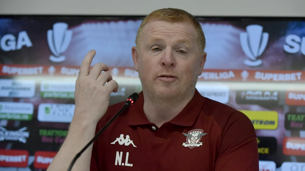 Neil Lennon i-a cerut lui Dan Șucu încă un transfer de top la Rapid! Anunțul făcut de antrenor