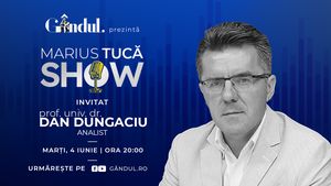 Marius Tucă Show începe marți, 4 iunie, de la ora 20.00, live pe gândul.ro. Invitat: prof. univ. dr. Dan Dungaciu
