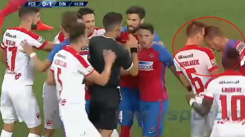 FOTO | Nervii au cedat la Derby de România: jucătorii celor două echipe, la un pas de o bătaie generală. Centralul Radu Petrescu a judecat corect