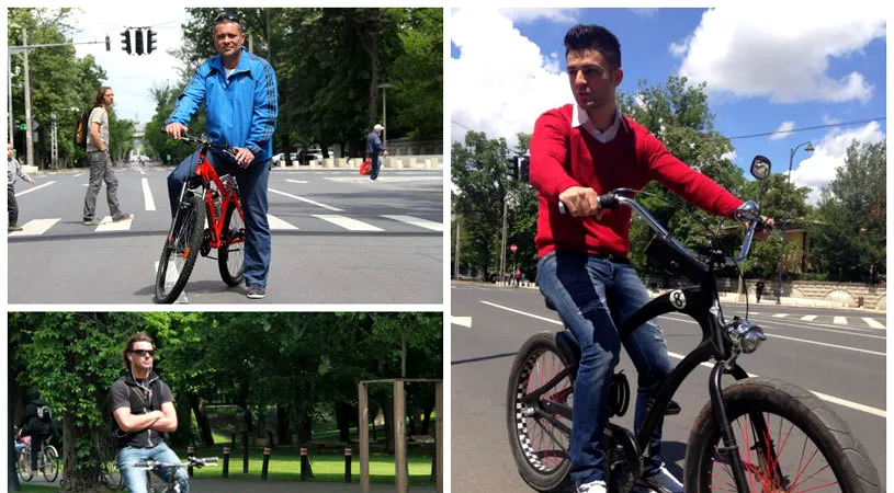 Biciclești 2014. Centrul Bucureștiului a fost deschis din nou pentru mișcare curată. Florin Bratu, Vali Tomescu și Lucian Băroiu s-au alăturat inițiativei ProSport