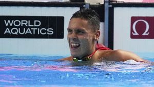 Ghinion cum rar se vede! Fosta mare vedetă a ratat într-un mod incredibil ultima parte a cursei care i-a adus medalia de aur lui David Popovici. EXCLUSIV