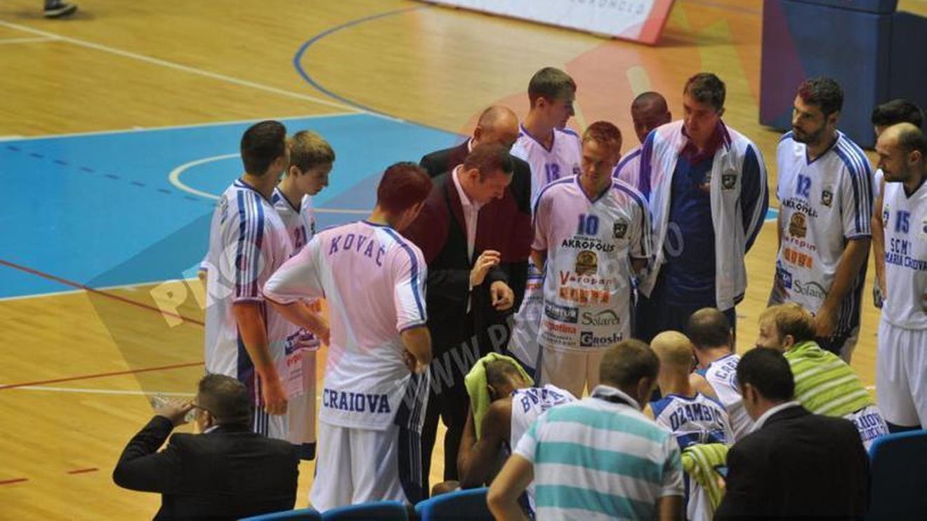 KK Kumanovo-SCM U Craiova, scor 73-60, în al doilea meci din Liga Balcanică la baschet masculin