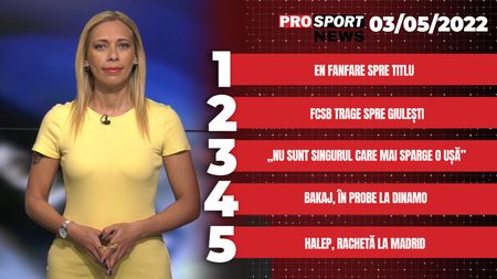 ProSport NEWS | Bakaj, în probe la Dinamo! Cele mai importante știri ale zilei | VIDEO