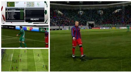 "Dublă" de vis contra Legiei. Fanii au simulat partida cu polonezii, Steaua a obținut calificarea din tur. Cine a fost MVP-ul meciului? VIDEO