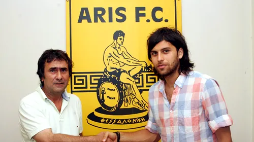 FOTO **Toja a semnat cu Aris: „Am ajuns la o echipă mare, sunt foarte fericit”