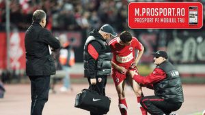 Dinamo a depus contestație pentru anularea cartonașului roșu al lui Ganea!