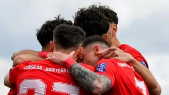 FC Bacău rupe lanțul eșecurilor și speră la locul 1 în grupa de play-out. Constantin Enache, încântat după succesul cu CS Afumați: ”Am văzut echipa mai încrezătoare și mai sigură”