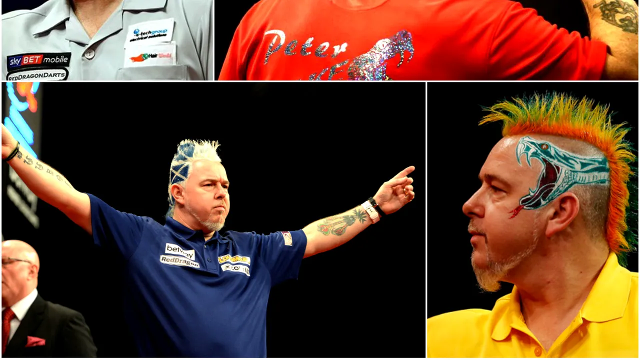 FOTO | Nebunul cu săgeata în mână. Numărul 5 mondial la darts a sărbătorit Crăciunul cu o tunsoare bizară