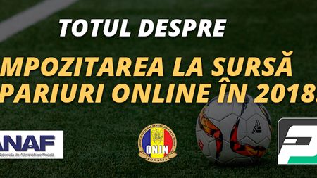 (P) Impozitarea la sursă în pariuri online nu mai poate întârzia
