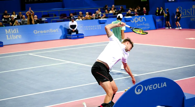 Moment istoric în tenis: Alexander Bublik a rupt, de nervi, trei rachete în doar 30 de secunde! | VIDEO