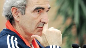 Domenech, pe făraș