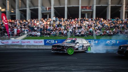 Adolescenții fac legea în prima etapă din Campionatul Național de Drift! Interes maxim în jurul Arenei Naționale | FOTO