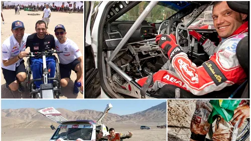 Eroul Raliului Dakar. Povestea primului sportiv paraplegic care termină cel mai dur rally-raid din lume