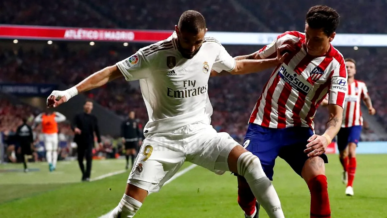 Remiză albă în derby-ul Madridului. Atletico și Real o ajută pe Barcelona să revină în lupta pentru titlu. Cum arată clasamentul