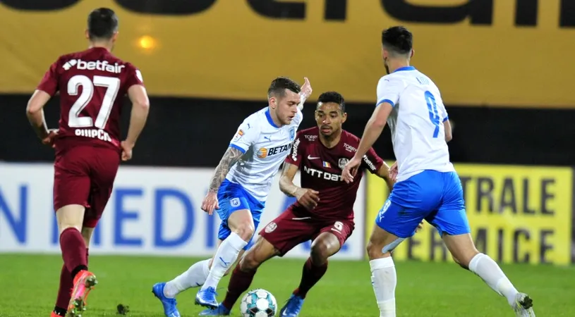 CFR Cluj - Universitatea Craiova 1-2 | Șansă uriașă pentru FCSB, după primul eșec acasă al lui Edi Iordănescu! Oltenii se mențin în lupta pentru titlu