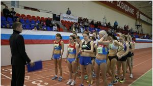 Scenariu halucinant: rușii au urcat pe podiumul unei curse din penultima zi a anului 2014 o campioană olimpică suspendată până în 2016