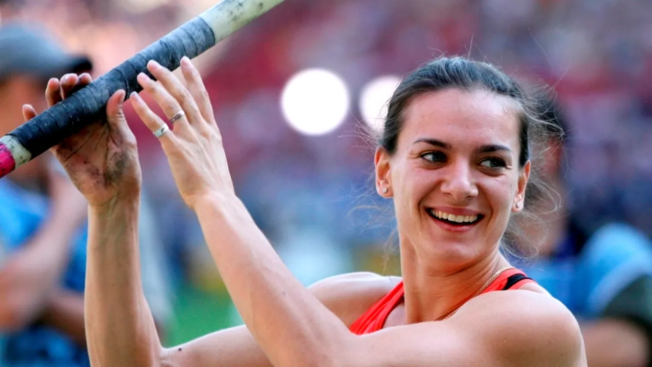 Isinbayeva, nou record mondial