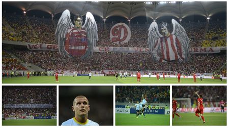 GALERIE FOTO - Prima coregrafie 3D din istoria Marelui Derby! Momentul aplaudat de tot stadionul! "Voi, generații ce veniți din urmă..."