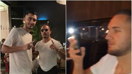 VIDEO | Pe modelul "Ribery"! Andrei Ivan și George Pușcaș au fost la celebrul bucătar SaltBae