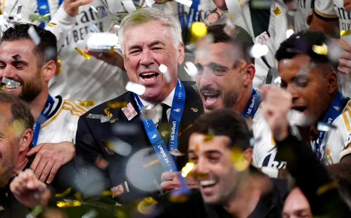 Topul antrenorilor care au câștigat cele mai multe trofee Champions League! Câte are Carlo Ancelotti, după Borussia Dortmund – Real Madrid 0-2: italianul bate record după record