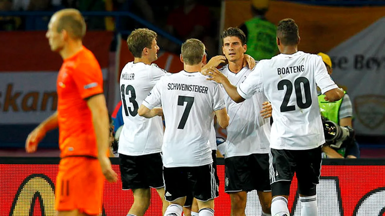 Citește aici cele mai interesante statistici din Olanda-Germania!** După cele două goluri, Gomez intră în legendă