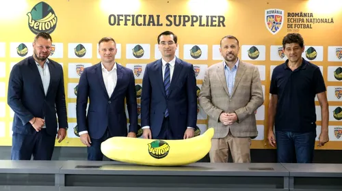 Răzvan Burleanu a semnat un parteneriat cu principalul importator de banane din Europa. FRF va primi bani, iar „tricolorii” fructe!