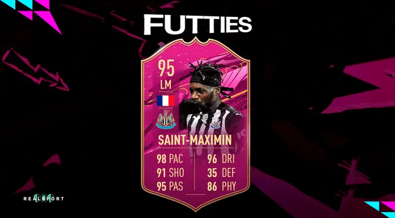 Saint-Maximin este unul dintre cei mai rapizi jucători din FIFA 21! Ce card a primit