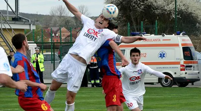 Meci cu trei cartonașe roșii:** Luceafărul a învins FC Bihor