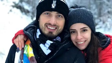 Gicu Grozav alături de iubita sa, Sorina Tîrcă! Ce mesaj le-a transmis una dintre cele mai mari handbaliste ale României de Sărbători. FOTO