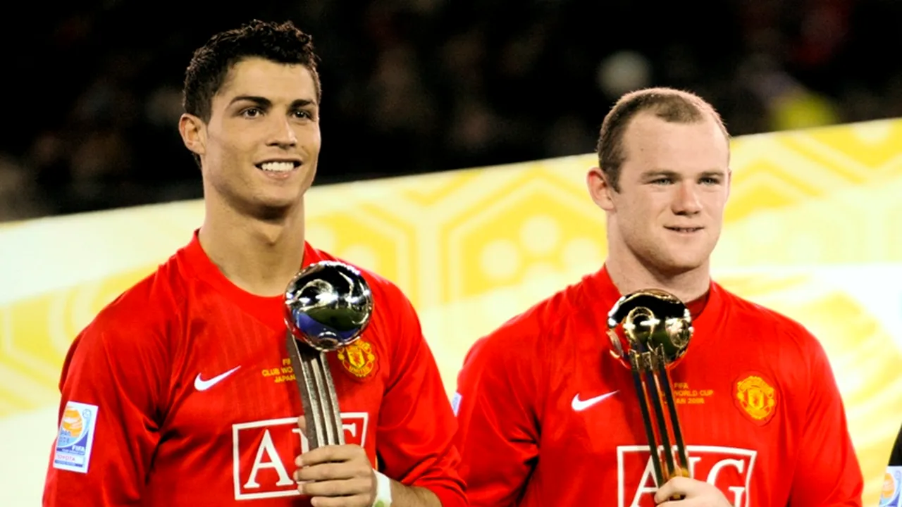 Cristiano Ronaldo îl vrea coechipier pe Wayne Rooney!** 