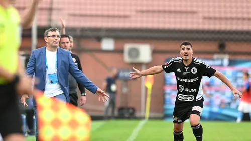 U Cluj – FC Hermannstadt 1-0, în etapa 13 din Superliga. Al doilea eșec consecutiv pentru sibienii lui Măldărășanu