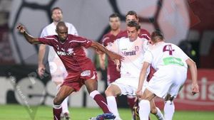 Andone: "Rapid ar fi trebuit să câștige la un scor mai mare"