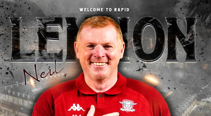 Neil Lennon a fost prezentat oficial de Rapid și a spus ce obiectiv i-a stabilit Dan Șucu! Mesaj curajos pentru suporteri: „Este responsabilitatea mea”