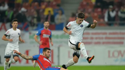 Continuă suspansul în play-off! FCSB – Viitorul 1-1. Vicecampionii rămân cu buza umflată, după un meci în care au ratat din toate pozițiile. Hagi a avut doi oameni în minus pe final